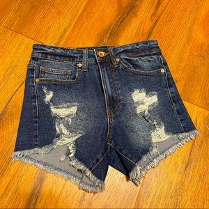 Kendall + Kylie jean shorts, Size 0/24